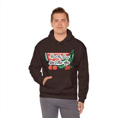 Healthy Game On The Go Unisex Heavy Blend™ Hooded Sweatshirt