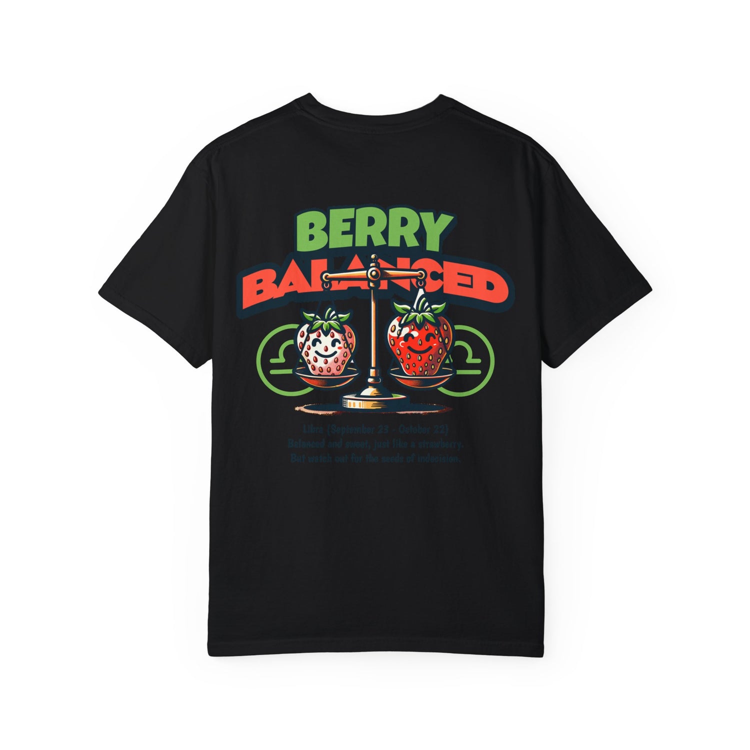 Berry Balanced Unisex Garment-Dyed T-shirt