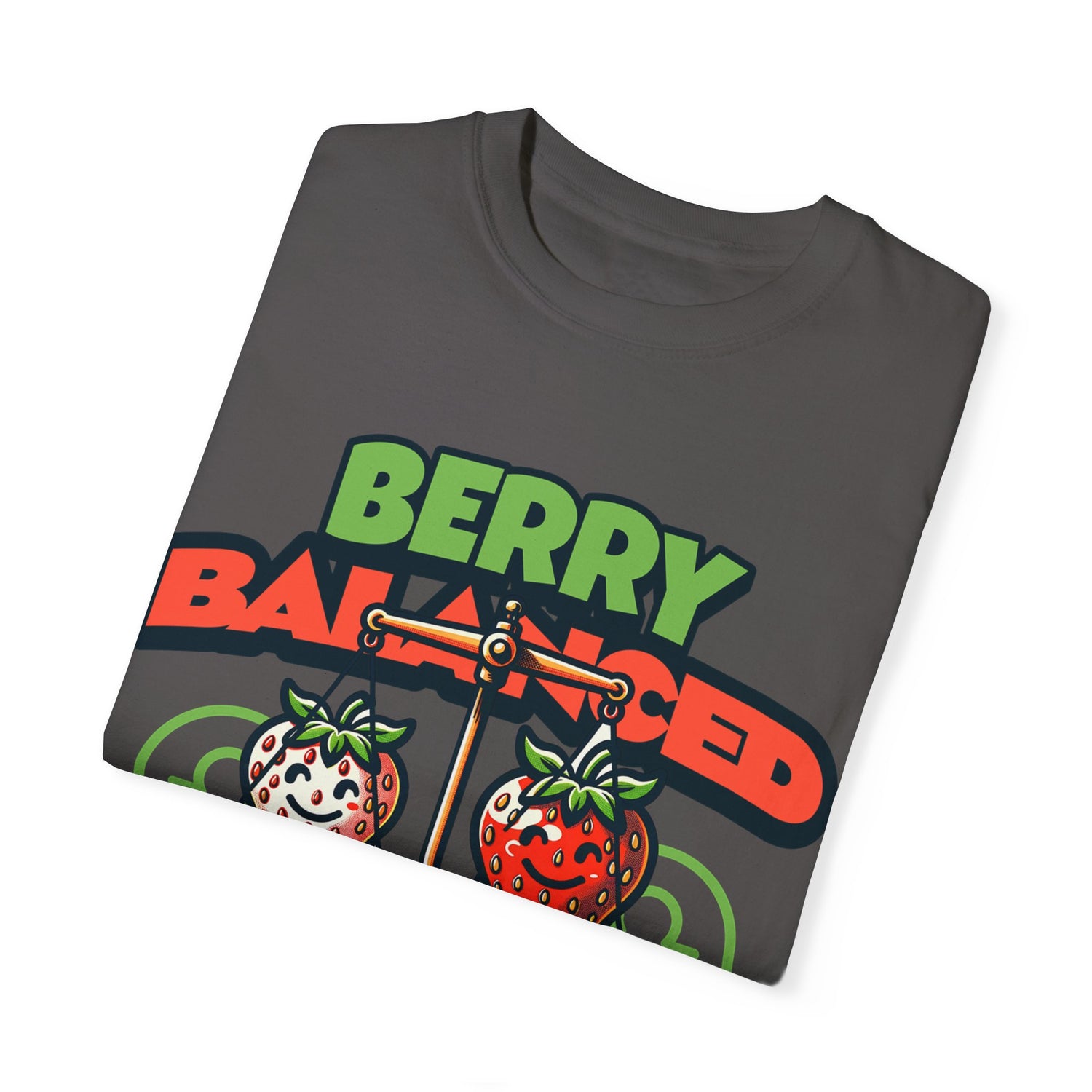 Berry Balanced Unisex Garment-Dyed T-shirt