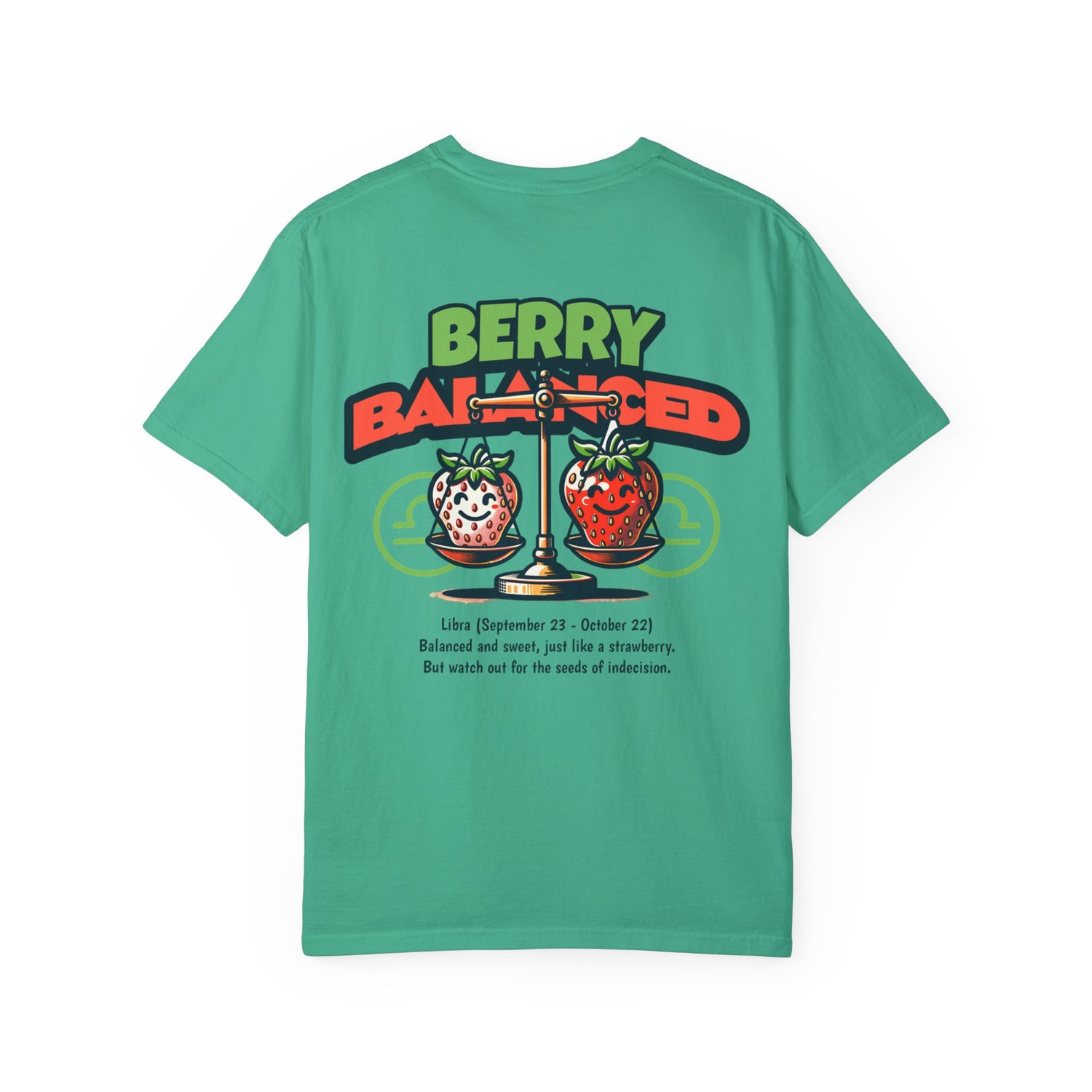 Berry Balanced Unisex Garment-Dyed T-shirt