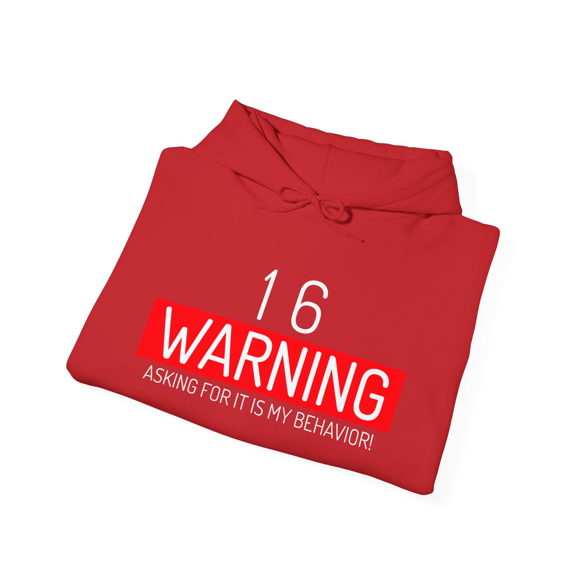 16 Warning Unisex Heavy Blend™ Hooded Sweatshirt