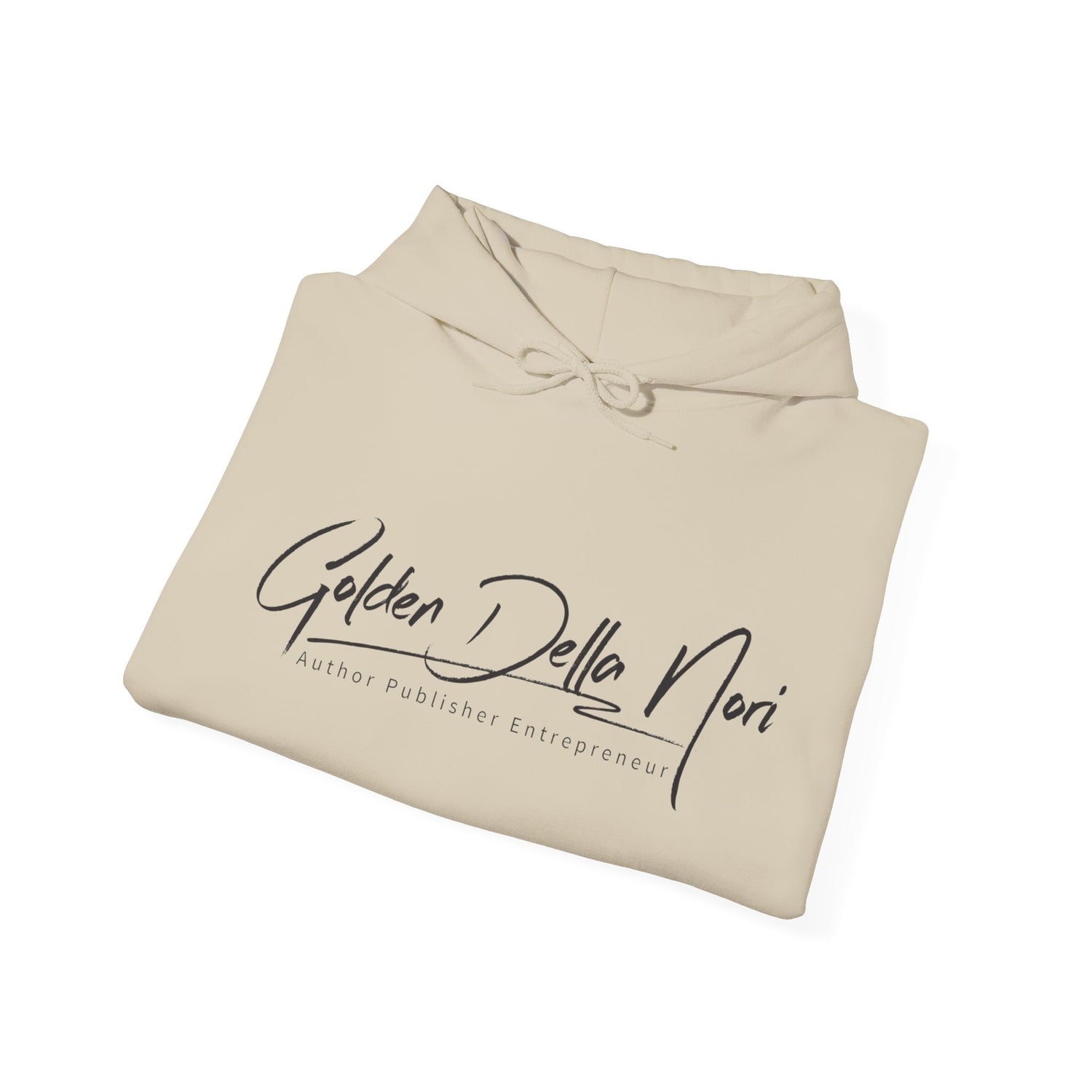 Golden Della Nori Unisex Heavy Blend™ Hooded Author Sweatshirt