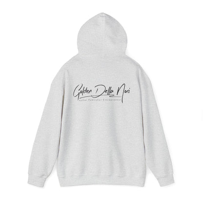 Golden Della Nori Unisex Heavy Blend™ Hooded Author Sweatshirt