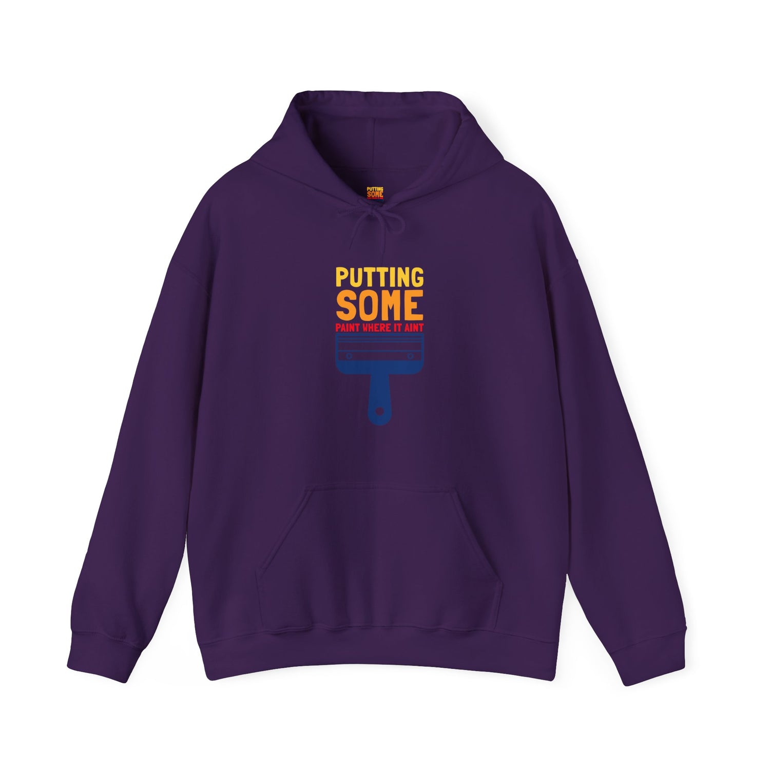 Putting Some Paint Where It Aint Unisex Heavy Blend™ Hooded Sweatshirt