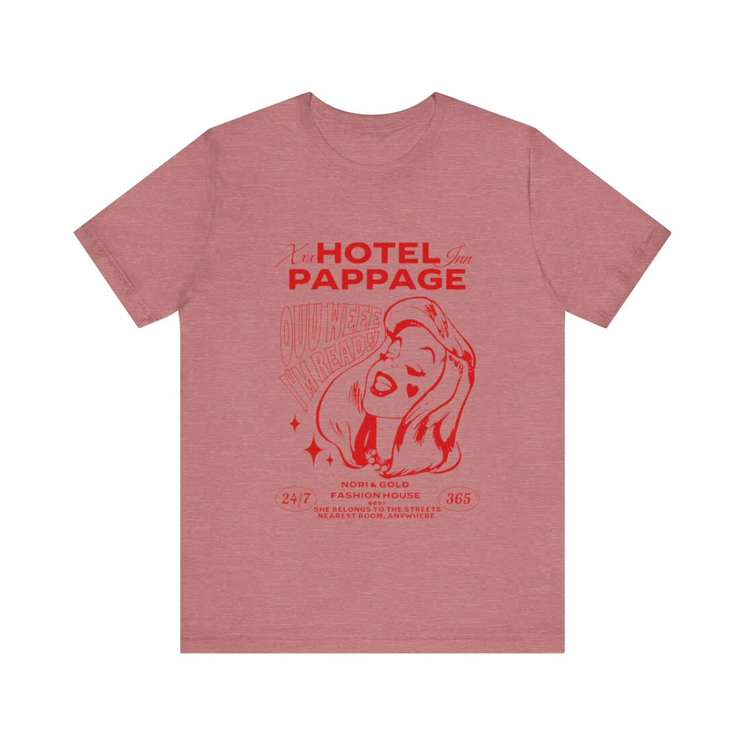 Hotel Pappage Unisex Jersey Short Sleeve Tee